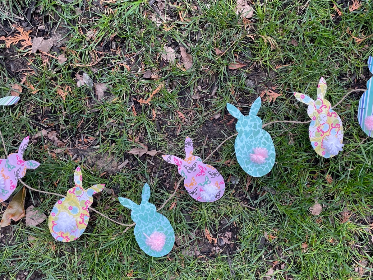 DIY Spring/Easter garland